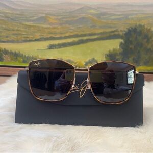 Maui Jim Tortoise Shell Sunglasses Tiger Lily Style